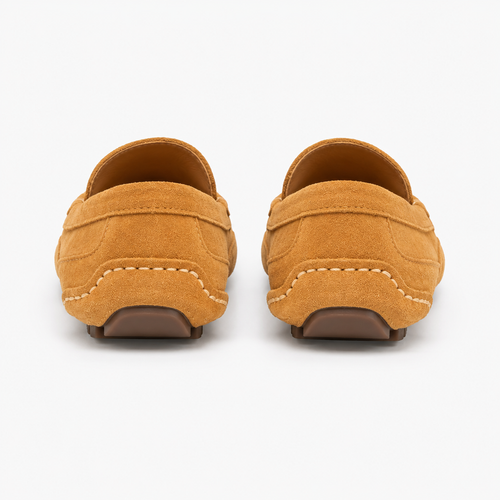 Chaussures Cuir Marron Homme Mocassins Suédé