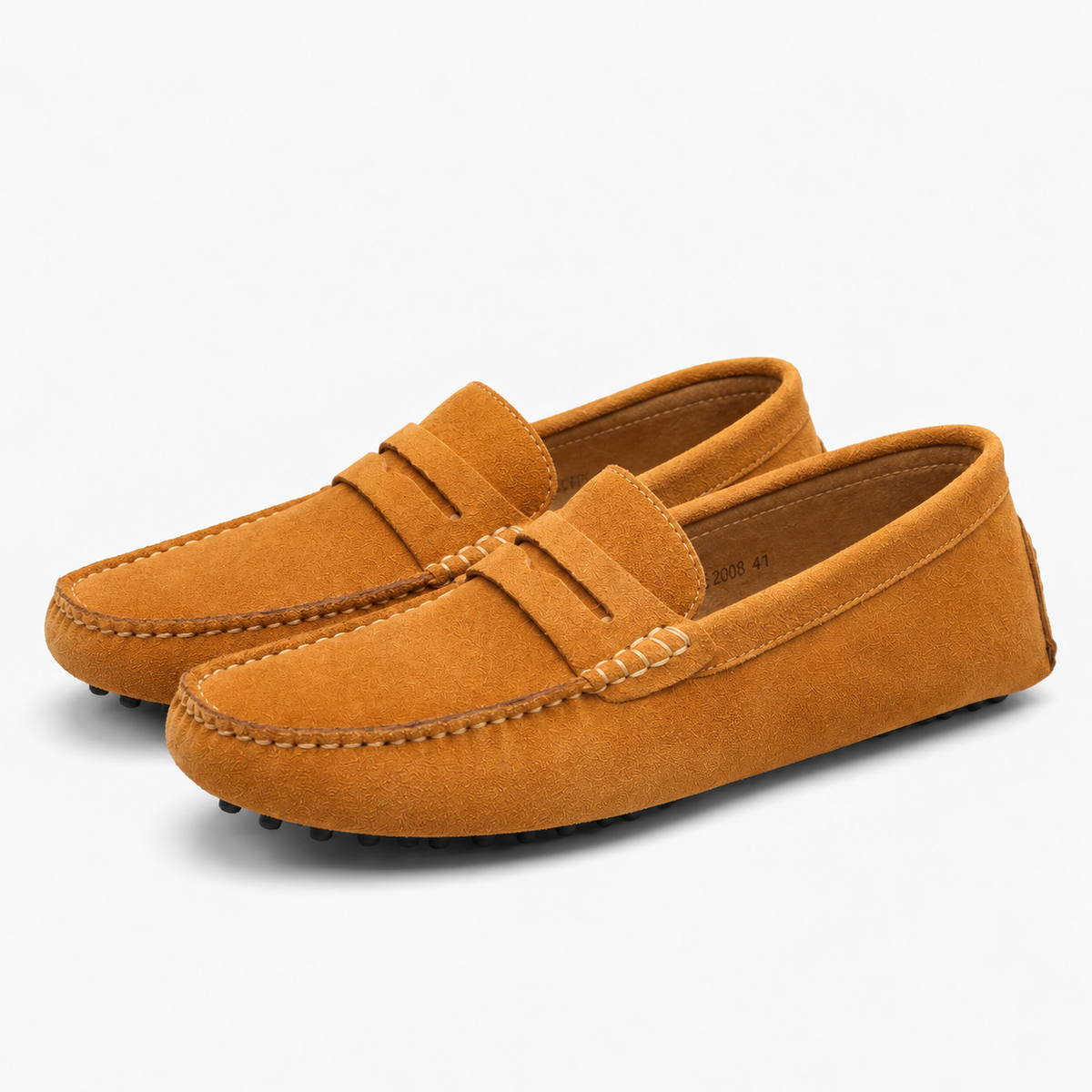 Mocassin Homme Marron Sans Lacets
