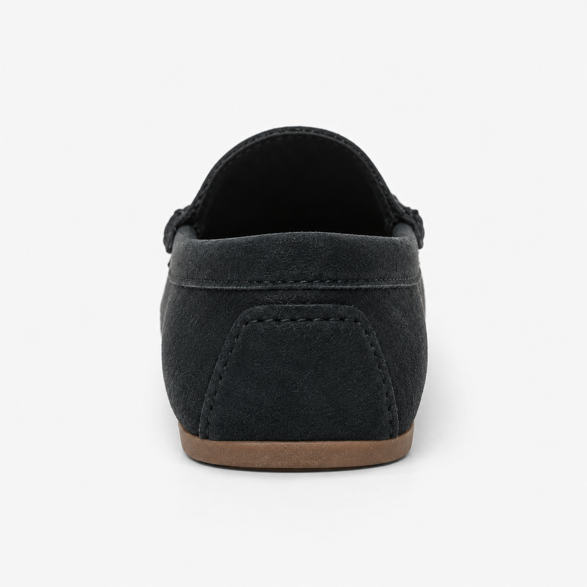 Mocassin Noir À Enfiler