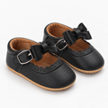 Chaussures premiers pas Mary Jane noires en simili-cuir pour bébé fille