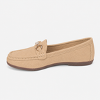 Mocassin Beige À Enfiler