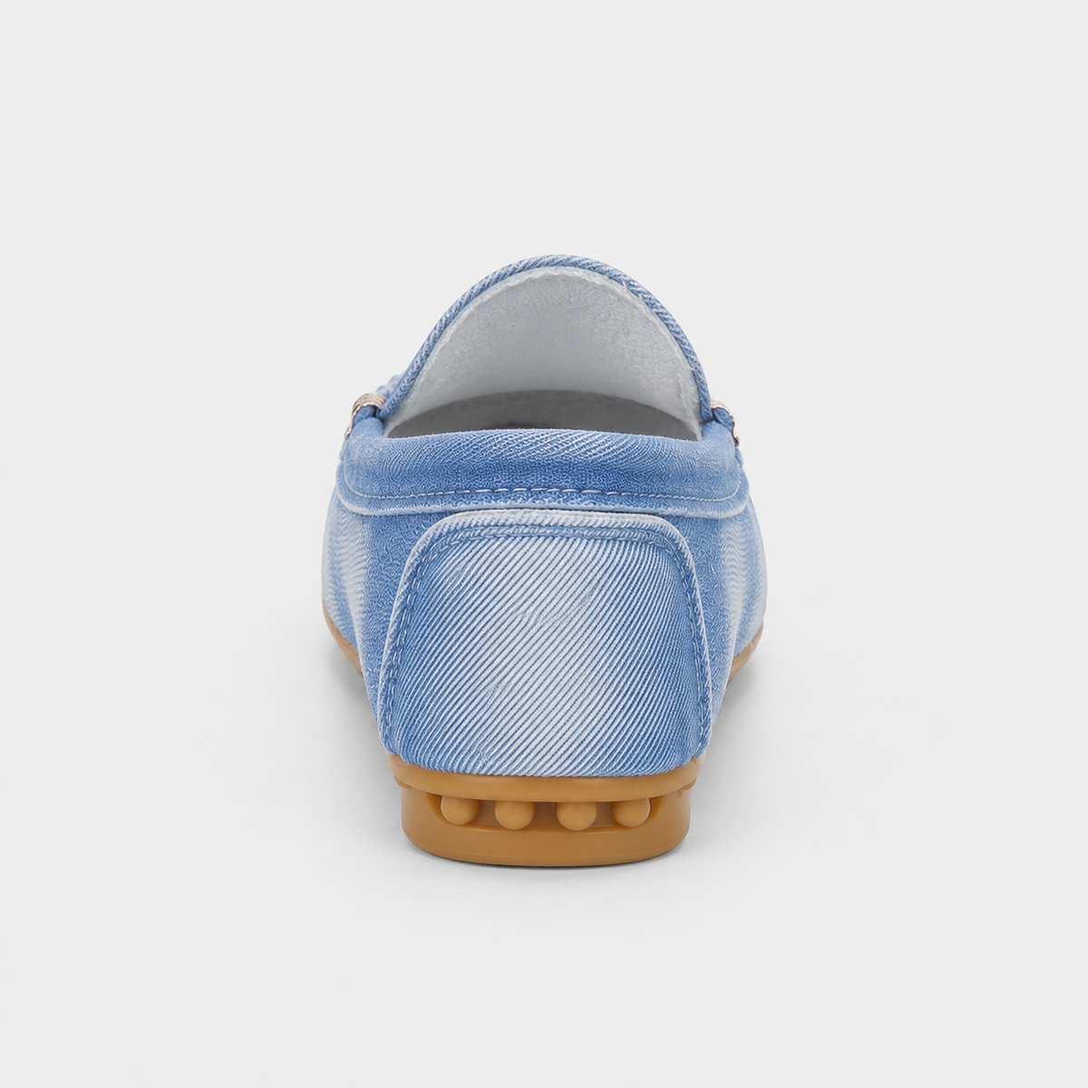 Mocassin Denim Sans Lacets
