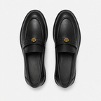 Mocassin Cuir Véritable À Enfiler