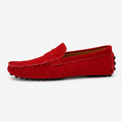 Chaussures Mocassins Cuir Refendu
