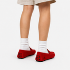 Chaussures Mocassins Cuir Refendu