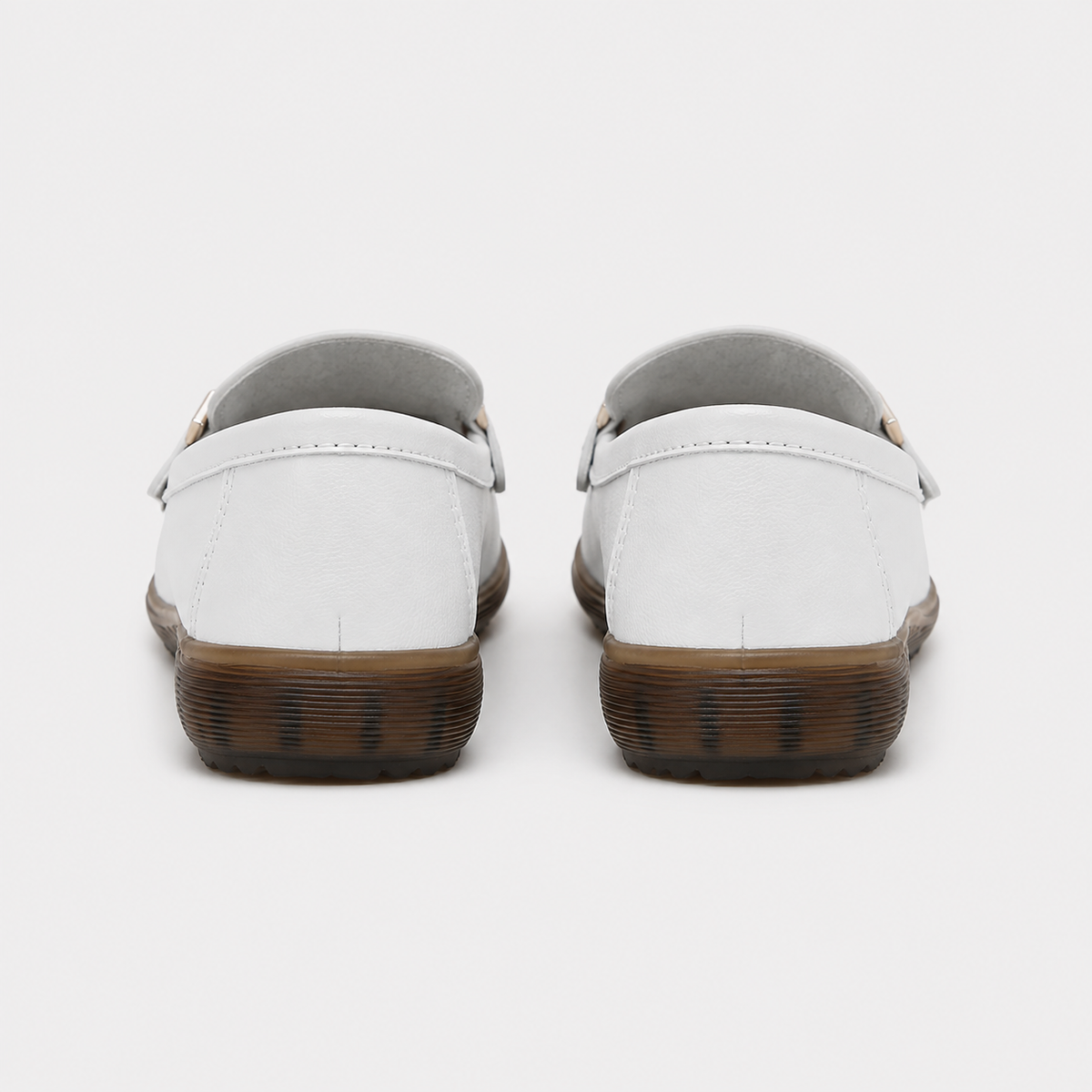 Mocassin EVA Cuir Refendu Sans Lacets