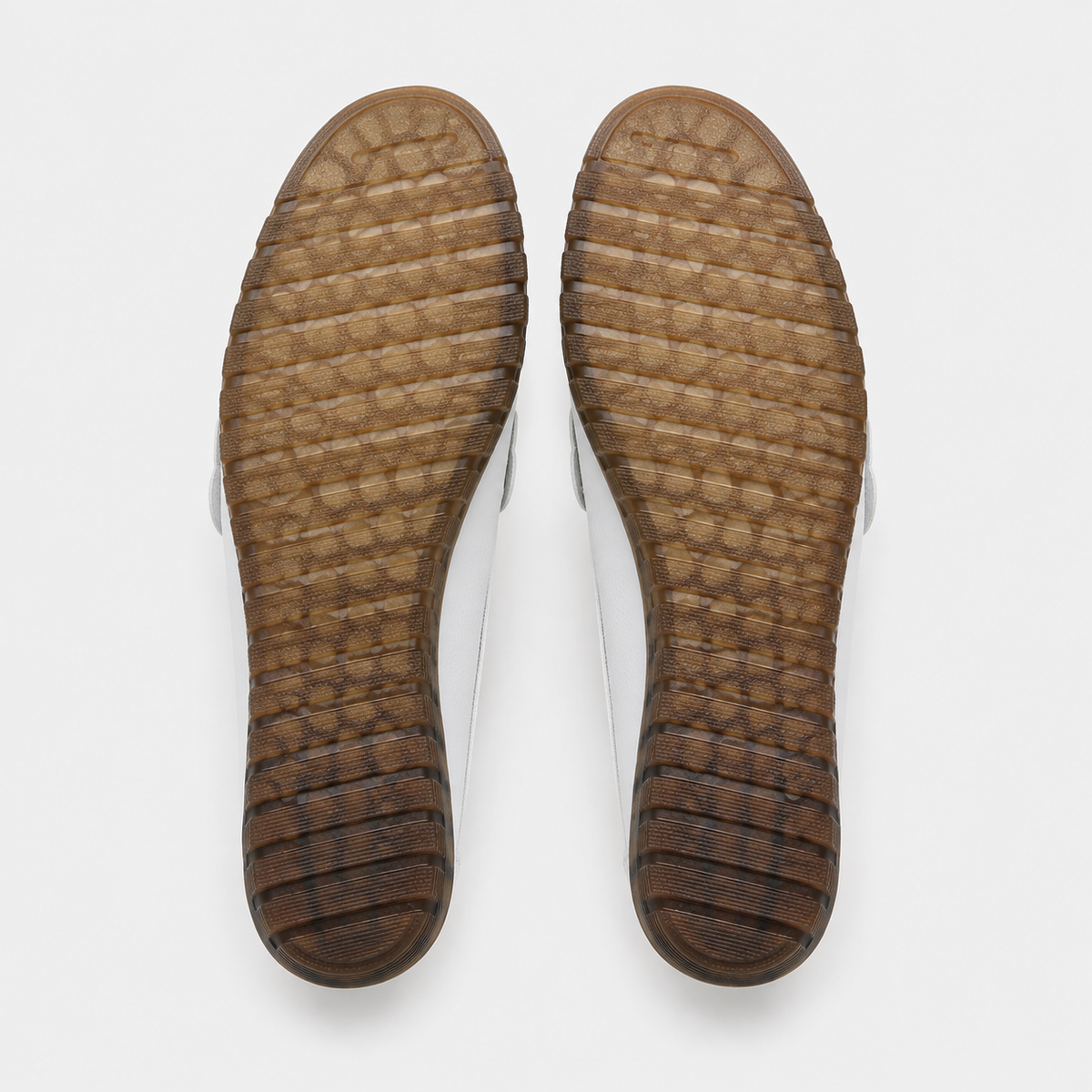 Mocassin EVA Cuir Refendu Sans Lacets