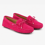 Mocassin En Cuir Véritable À Enfiler