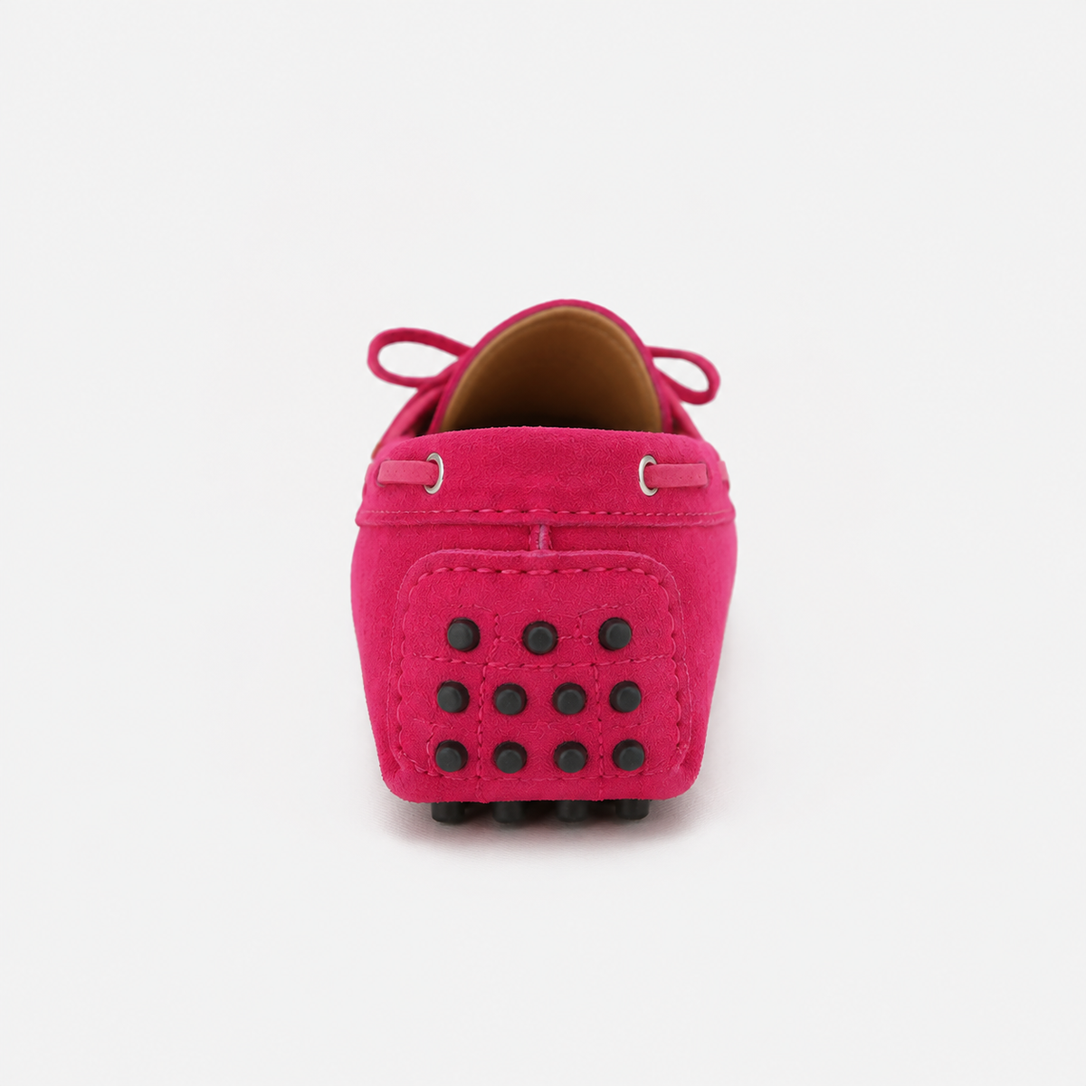 Mocassin En Cuir Véritable À Enfiler