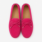 Mocassin En Cuir Véritable À Enfiler