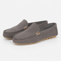 Mocassin Polyester En Suédine Plats