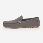 Mocassin Polyester En Suédine Plats