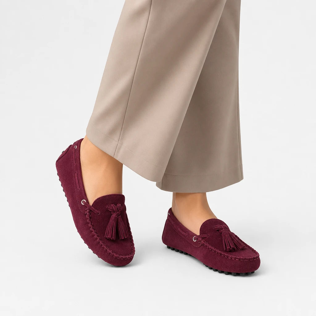 Fashion Genuine Leather Women Flat Shoes Slip On Woman Loafers Casual Shoes Flats Soft Moccasins Female Footwear (Copie) (Copie) (Copie) (Copie) (Copie)