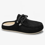Lefu Shoes Men's Lightweight Bean Shoes Summer One Step Push Lazy Breathable Casual Half Support Slippers for Men (Copie) (Copie)