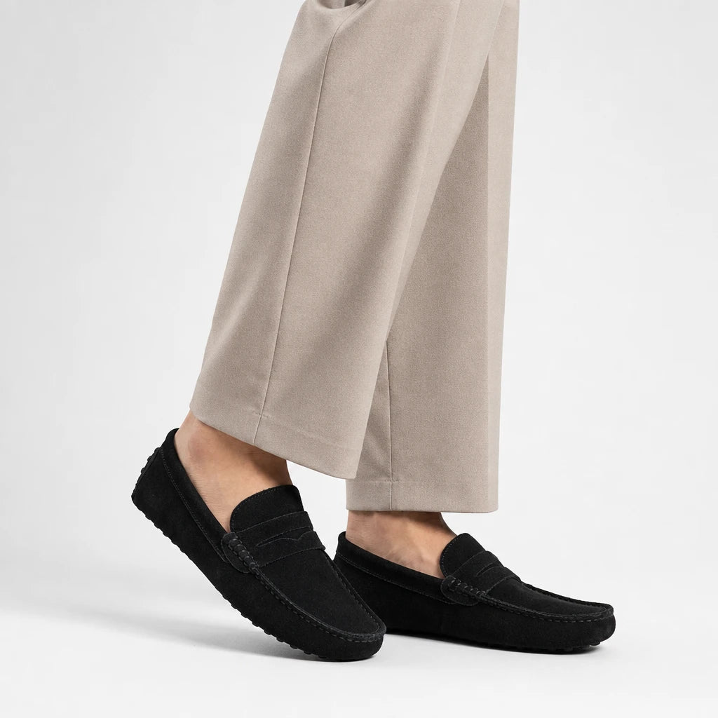 Men's Casual Fashion Genuine Leather Loafers Moccasins Slip-On Driving Shoes 38-50 Size Range Male Flats Comfort Footwear (Copie) (Copie) (Copie) (Copie) (Copie)