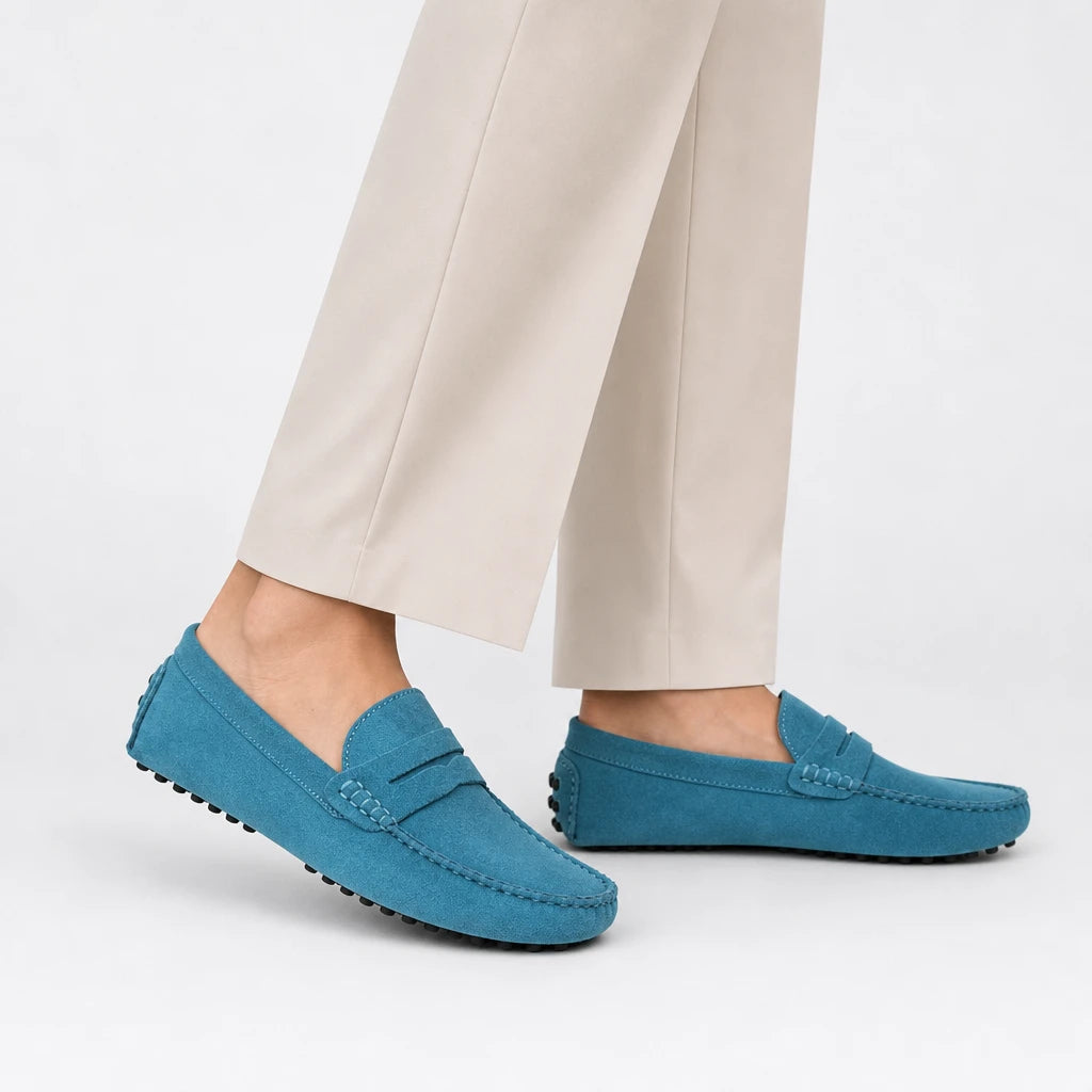 Men's Casual Fashion Genuine Leather Loafers Moccasins Slip-On Driving Shoes 38-50 Size Range Male Flats Comfort Footwear (Copie) (Copie) (Copie) (Copie)
