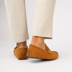 Men's Casual Fashion Genuine Leather Loafers Moccasins Slip-On Driving Shoes 38-50 Size Range Male Flats Comfort Footwear (Copie)