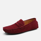 Men's Casual Fashion Genuine Leather Loafers Moccasins Slip-On Driving Shoes 38-50 Size Range Male Flats Comfort Footwear