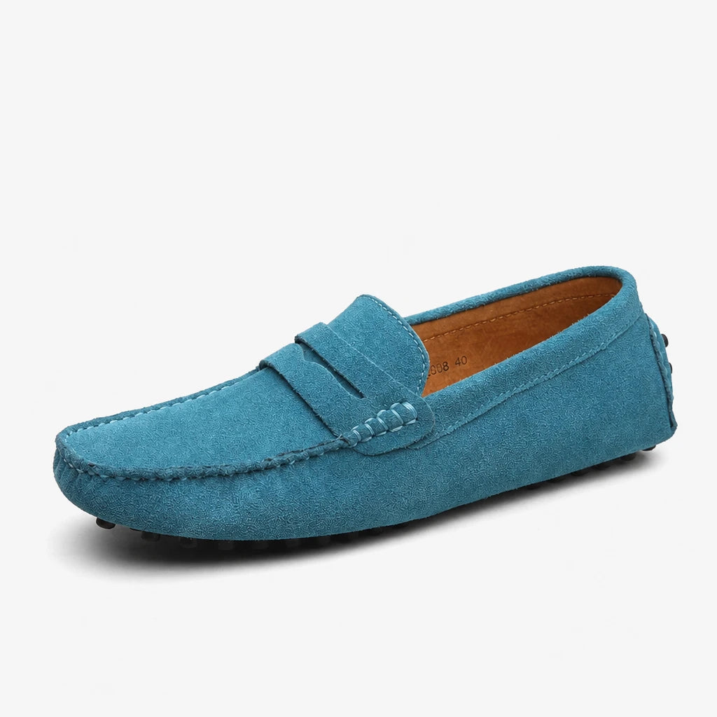 Men's Casual Fashion Genuine Leather Loafers Moccasins Slip-On Driving Shoes 38-50 Size Range Male Flats Comfort Footwear (Copie) (Copie) (Copie) (Copie)