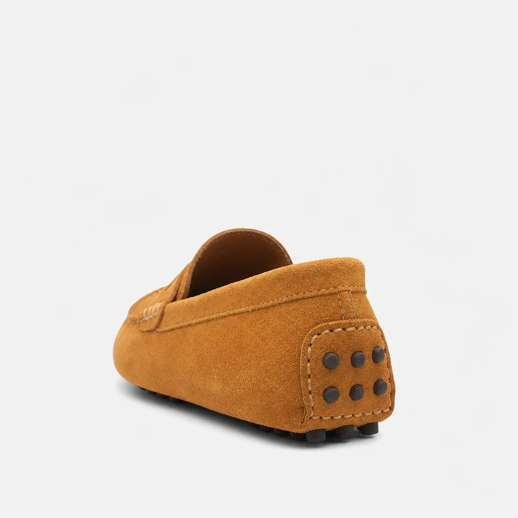 Men's Casual Fashion Genuine Leather Loafers Moccasins Slip-On Driving Shoes 38-50 Size Range Male Flats Comfort Footwear (Copie)