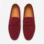 Men's Casual Fashion Genuine Leather Loafers Moccasins Slip-On Driving Shoes 38-50 Size Range Male Flats Comfort Footwear