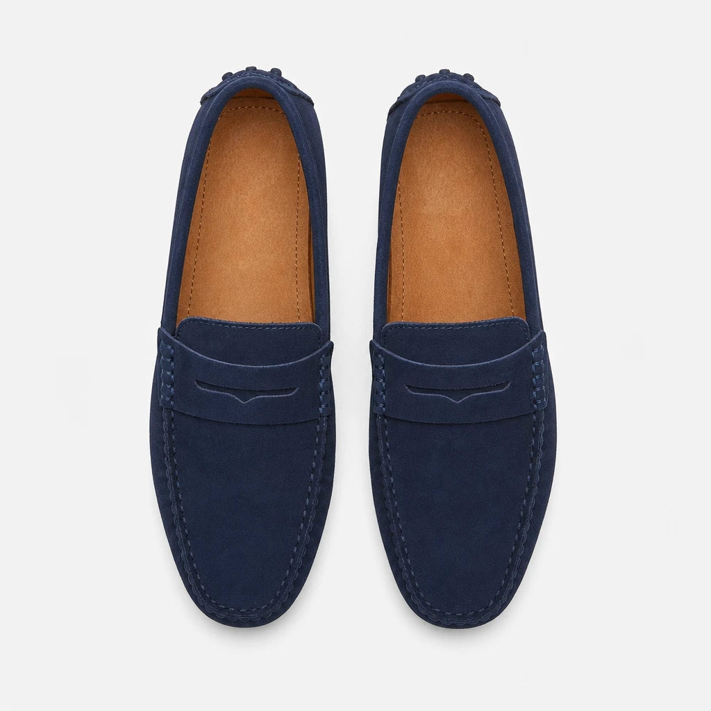 Men's Casual Fashion Genuine Leather Loafers Moccasins Slip-On Driving Shoes 38-50 Size Range Male Flats Comfort Footwear (Copie) (Copie) (Copie) (Copie) (Copie) (Copie)