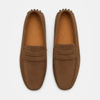 Men's Casual Fashion Genuine Leather Loafers Moccasins Slip-On Driving Shoes 38-50 Size Range Male Flats Comfort Footwear (Copie) (Copie) (Copie)