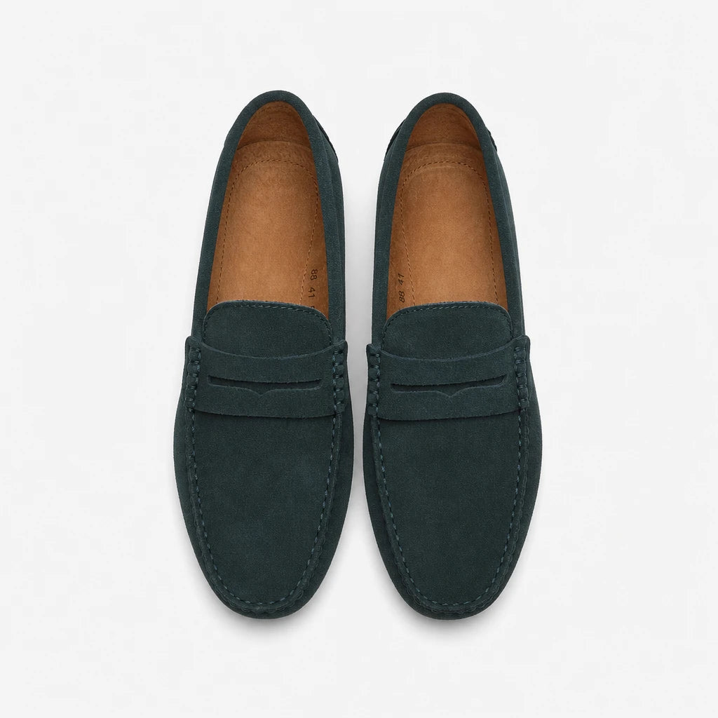 Men's Casual Fashion Genuine Leather Loafers Moccasins Slip-On Driving Shoes 38-50 Size Range Male Flats Comfort Footwear (Copie) (Copie)