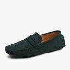 Men's Casual Fashion Genuine Leather Loafers Moccasins Slip-On Driving Shoes 38-50 Size Range Male Flats Comfort Footwear (Copie) (Copie)