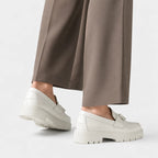 New Designer Laather Shoes Men's Slip On Loafers Tassel Preppy Comfortable Business Commute Outdoor Thick-soled Casual Shoes (Copie)