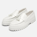 New Designer Laather Shoes Men's Slip On Loafers Tassel Preppy Comfortable Business Commute Outdoor Thick-soled Casual Shoes (Copie)