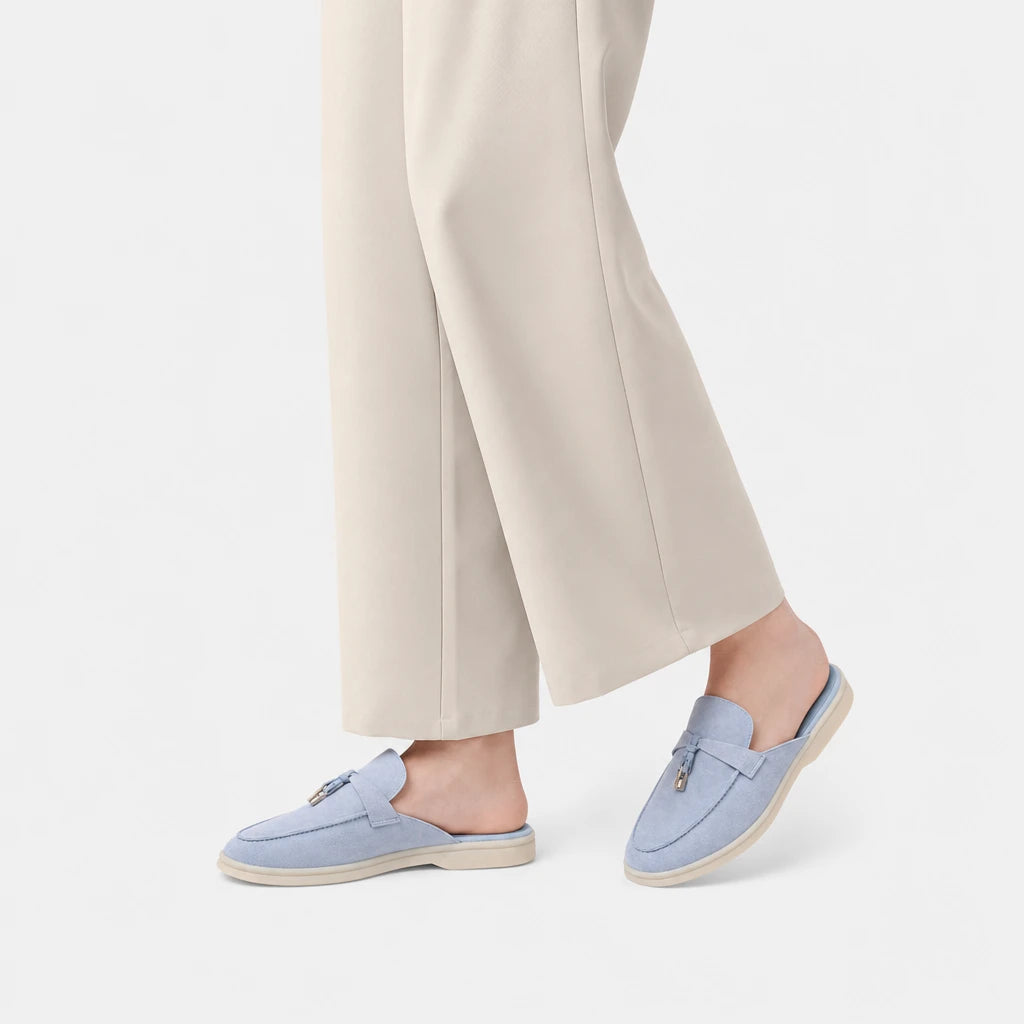 Not Logo Multi Colored Casual Slippers Suede Leather Women's Loafers Designer Luxury Lazy Women's Flat Shoes High Quality Shoes (Copie) (Copie) (Copie) (Copie) (Copie) (Copie) (Copie) (Copie)