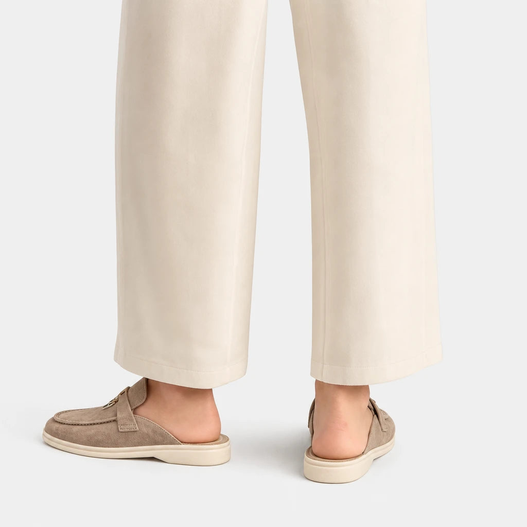 Not Logo Multi Colored Casual Slippers Suede Leather Women's Loafers Designer Luxury Lazy Women's Flat Shoes High Quality Shoes (Copie) (Copie) (Copie) (Copie) (Copie) (Copie)