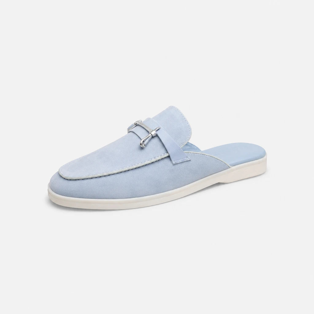 Not Logo Multi Colored Casual Slippers Suede Leather Women's Loafers Designer Luxury Lazy Women's Flat Shoes High Quality Shoes (Copie) (Copie) (Copie) (Copie)