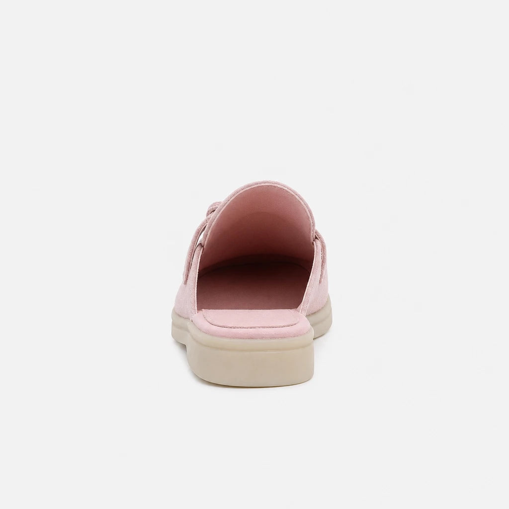 Not Logo Multi Colored Casual Slippers Suede Leather Women's Loafers Designer Luxury Lazy Women's Flat Shoes High Quality Shoes
