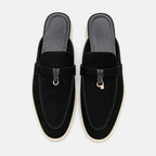 Not Logo Multi Colored Casual Slippers Suede Leather Women's Loafers Designer Luxury Lazy Women's Flat Shoes High Quality Shoes (Copie) (Copie) (Copie) (Copie) (Copie) (Copie) (Copie)