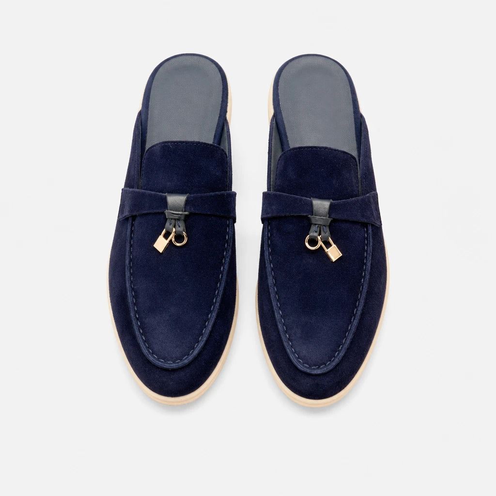 Not Logo Multi Colored Casual Slippers Suede Leather Women's Loafers Designer Luxury Lazy Women's Flat Shoes High Quality Shoes (Copie) (Copie) (Copie) (Copie) (Copie)