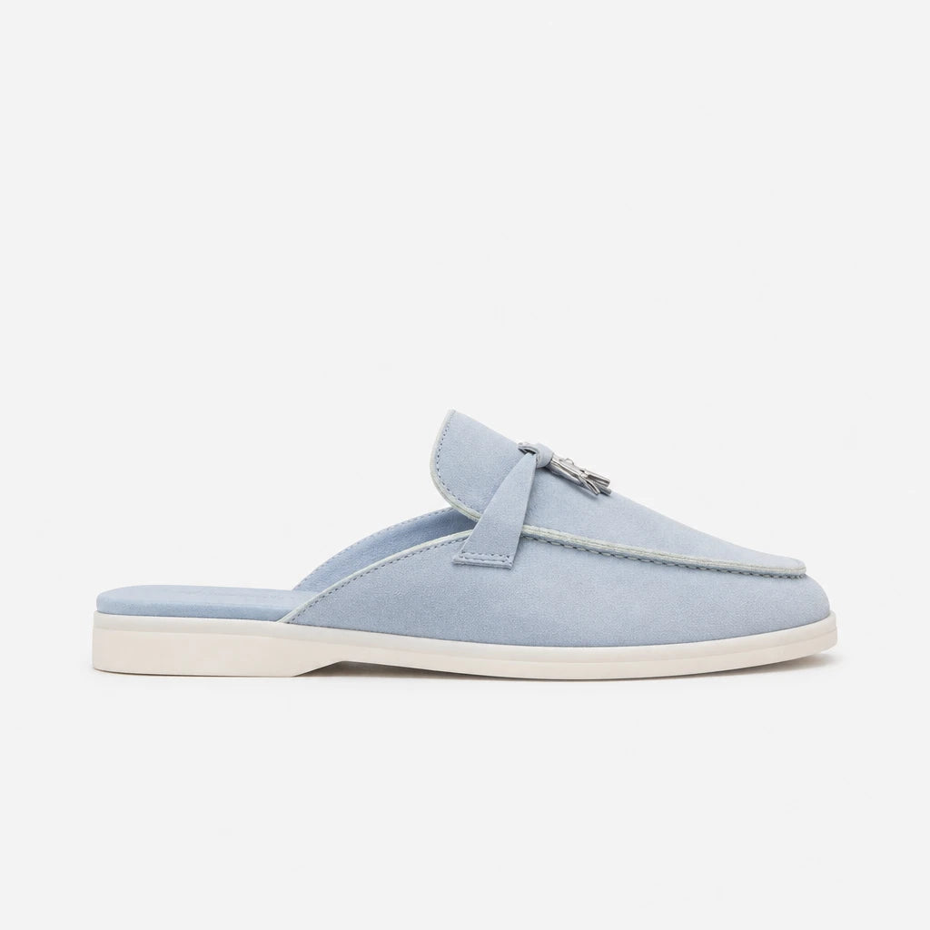 Not Logo Multi Colored Casual Slippers Suede Leather Women's Loafers Designer Luxury Lazy Women's Flat Shoes High Quality Shoes (Copie) (Copie) (Copie) (Copie)