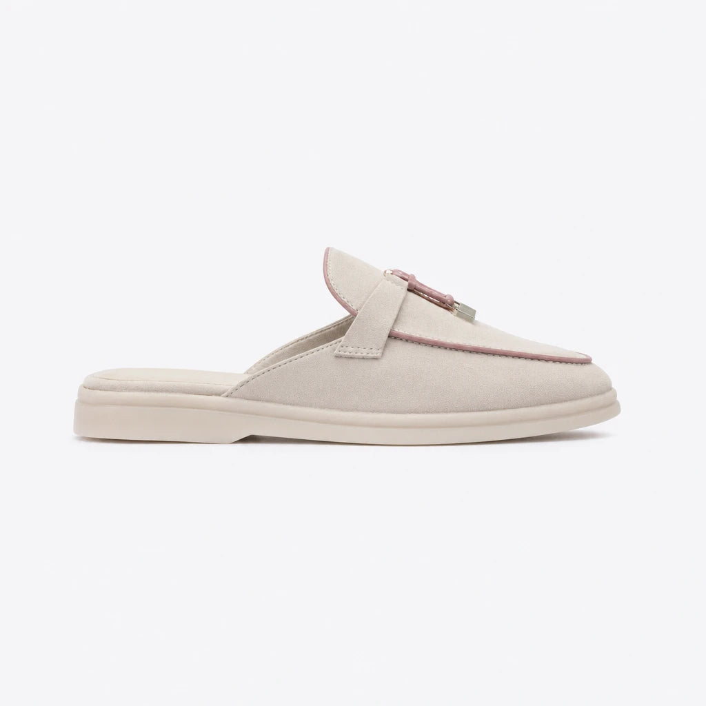 Not Logo Multi Colored Casual Slippers Suede Leather Women's Loafers Designer Luxury Lazy Women's Flat Shoes High Quality Shoes (Copie) (Copie) (Copie)