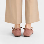 Soft Antiskid Soled Moccasins Women Casual Bowtie Flats Shoes Ladies Velour Loafers Cozy Slip On Walking Shoes Mocasines Mujer (Copie) (Copie) (Copie)