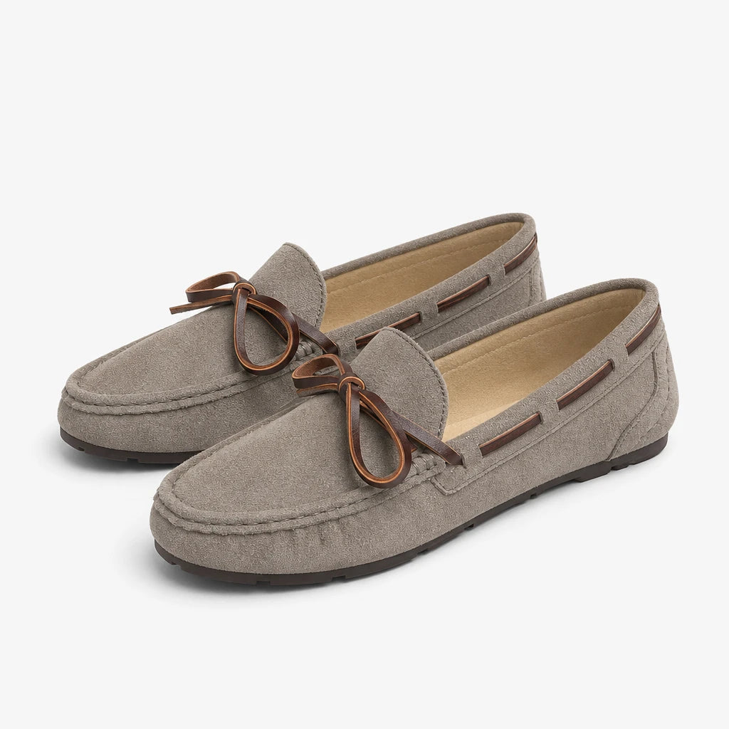 Soft Antiskid Soled Moccasins Women Casual Bowtie Flats Shoes Ladies Velour Loafers Cozy Slip On Walking Shoes Mocasines Mujer (Copie) (Copie)
