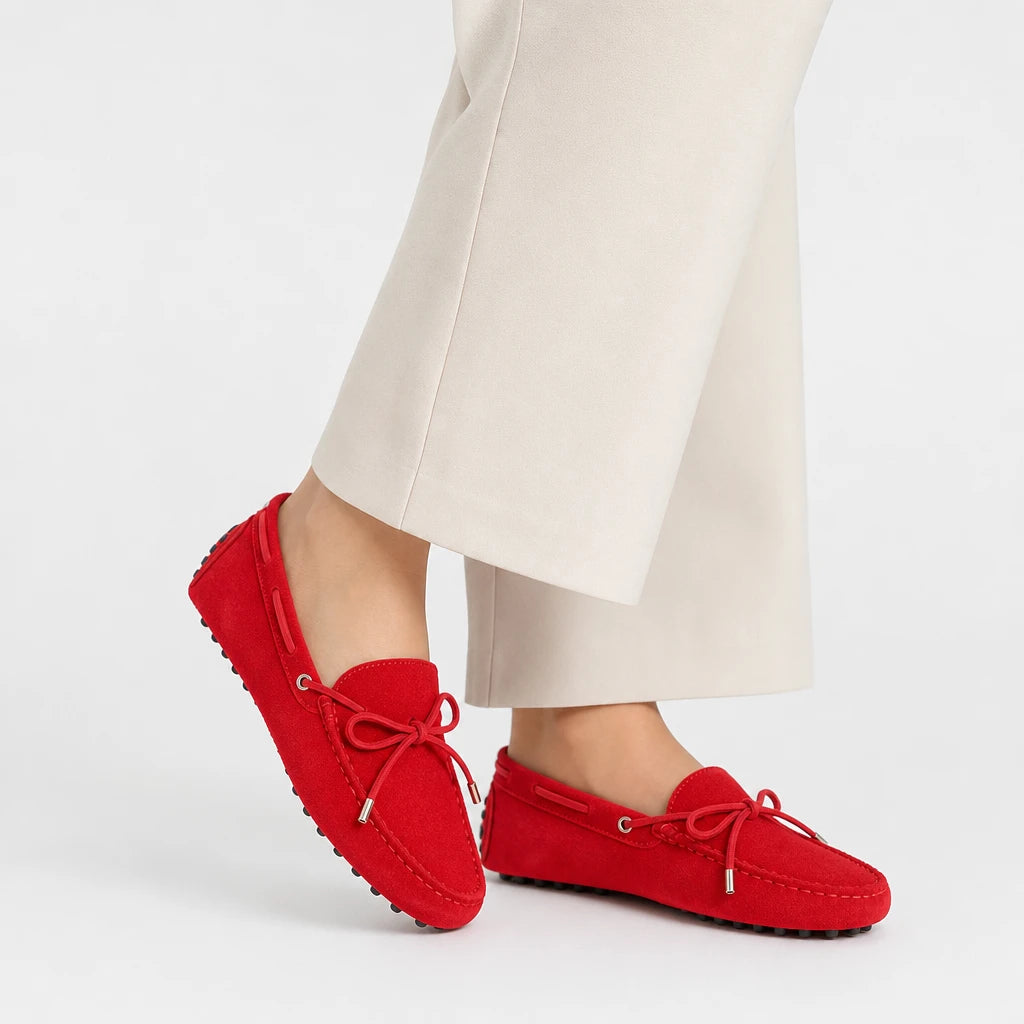 Top Quality 2026 Women Flats Genuine Leather Flat Shoes Lady Driving Shoes Spring Summer Women Casual Loafers Moccasins (Copie) (Copie) (Copie)