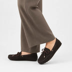 Top Quality 2026 Women Flats Genuine Leather Flat Shoes Lady Driving Shoes Spring Summer Women Casual Loafers Moccasins (Copie)