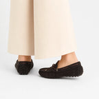 Top Quality 2026 Women Flats Genuine Leather Flat Shoes Lady Driving Shoes Spring Summer Women Casual Loafers Moccasins (Copie)